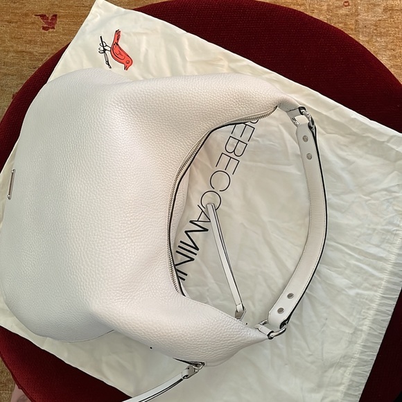 Rebecca Minkoff Hobo Shoulder White Bag NWOT - Picture 6 of 9
